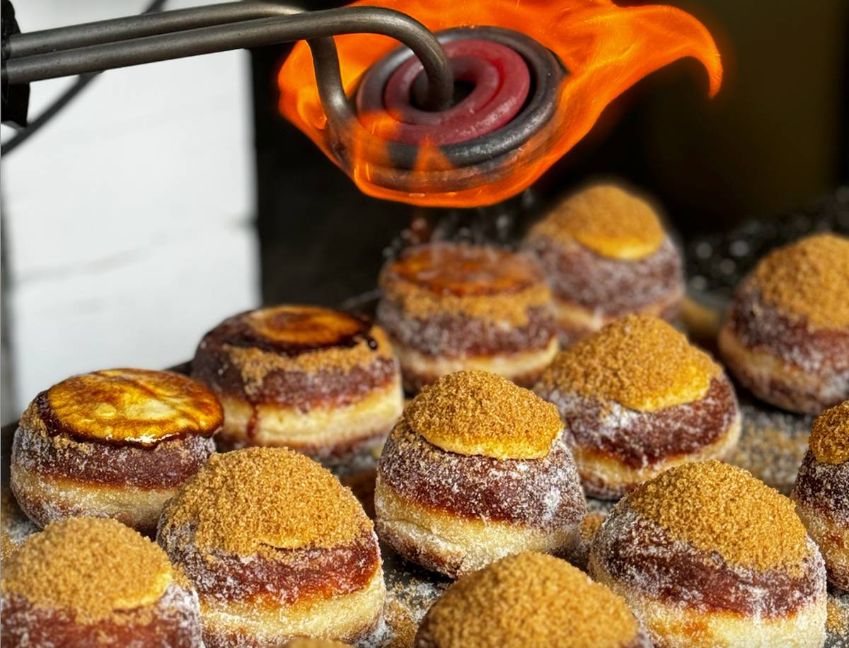 Creme brulee doughnuts by bread ahead
