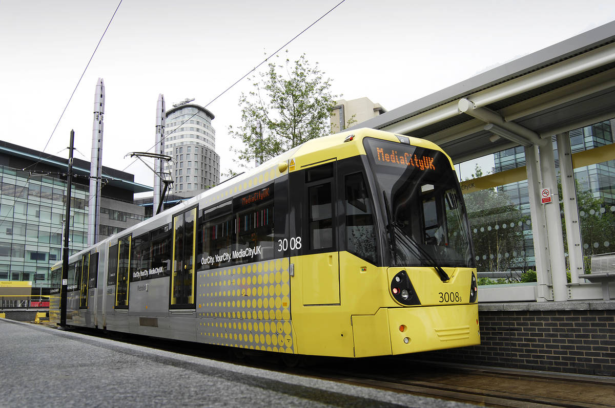 Trams Now Running As Normal Following Manchester Metrolink Services Disruptions On Eccles Line Due To Overhead Line Fault