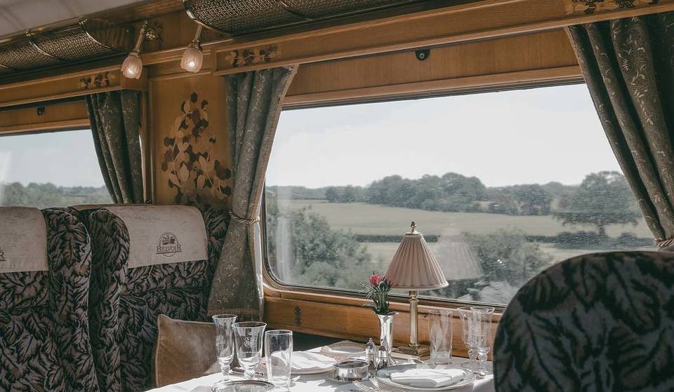 The UK’s ‘Poshest Train’ Inspired By The Orient Express Will Arrive In Manchester This Christmas &#8211; Offering A Seven-Course Festive Feast, Champagne And Caviar For £395