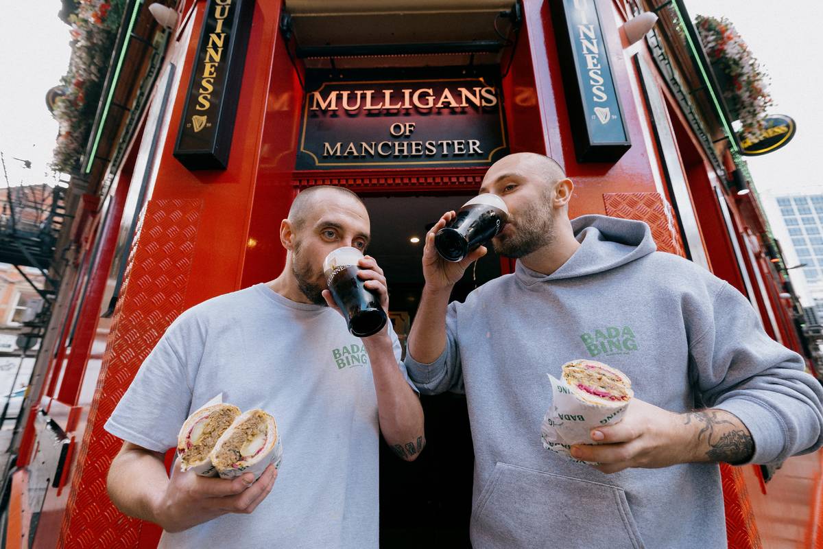 mulligans bada bing guinness sandwich manchester
