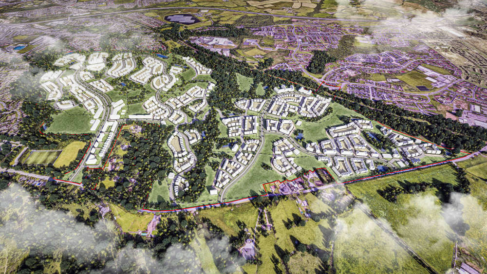 godley green redevelopment housing cgi tameside