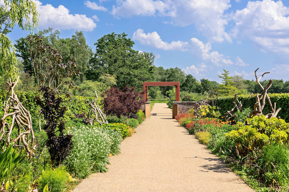 interiors of the RHS garden in worsley