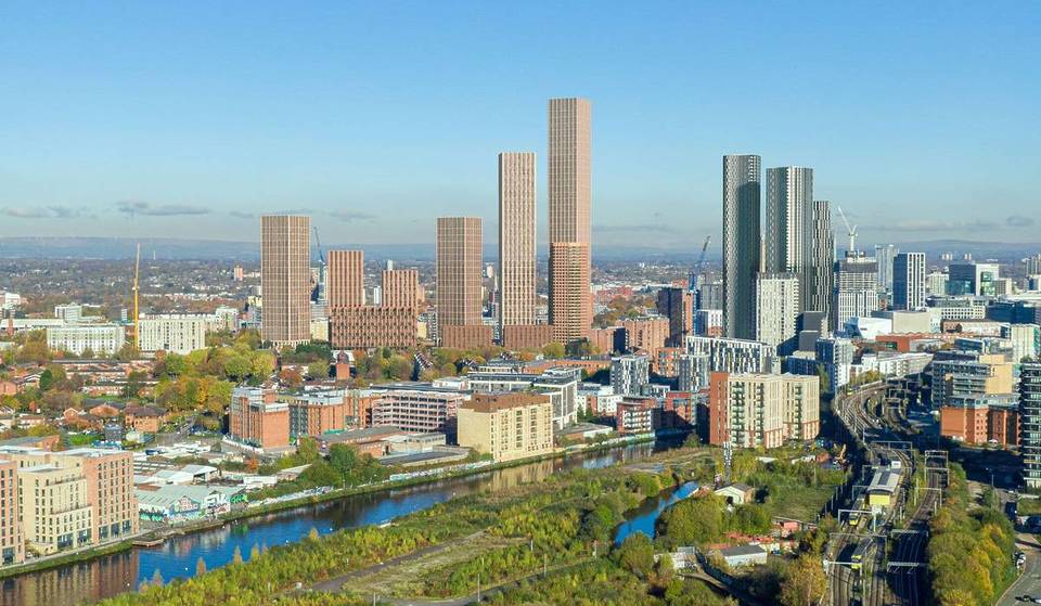 This £1 Billion Development Providing 3,300 New Homes Will Be The Tallest Skyscraper In Greater Manchester – And The Third Tallest Building In The Country
