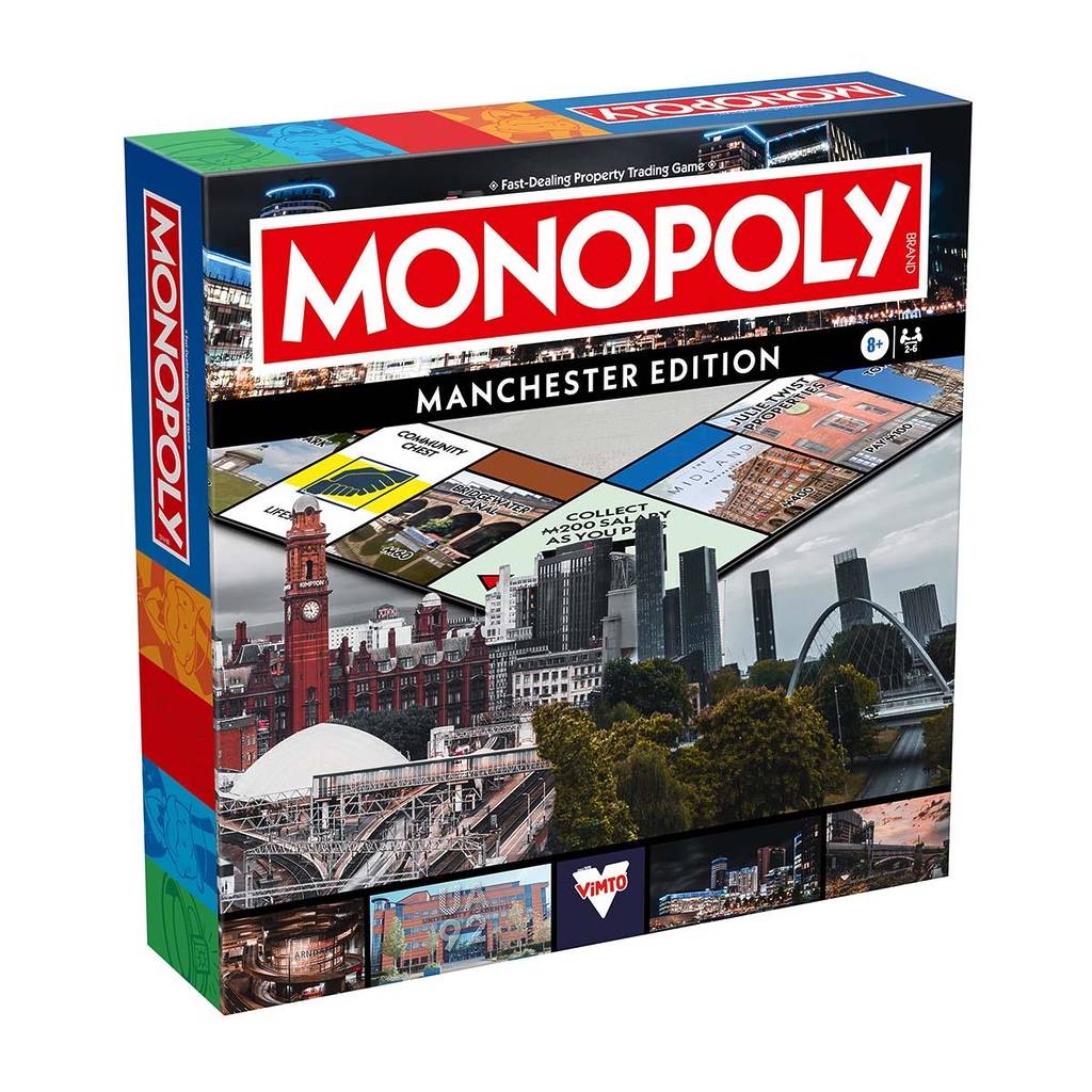 Iconic Monopoly A Manchester Version Of Monopoly Has Been Released, Just In Time For ...