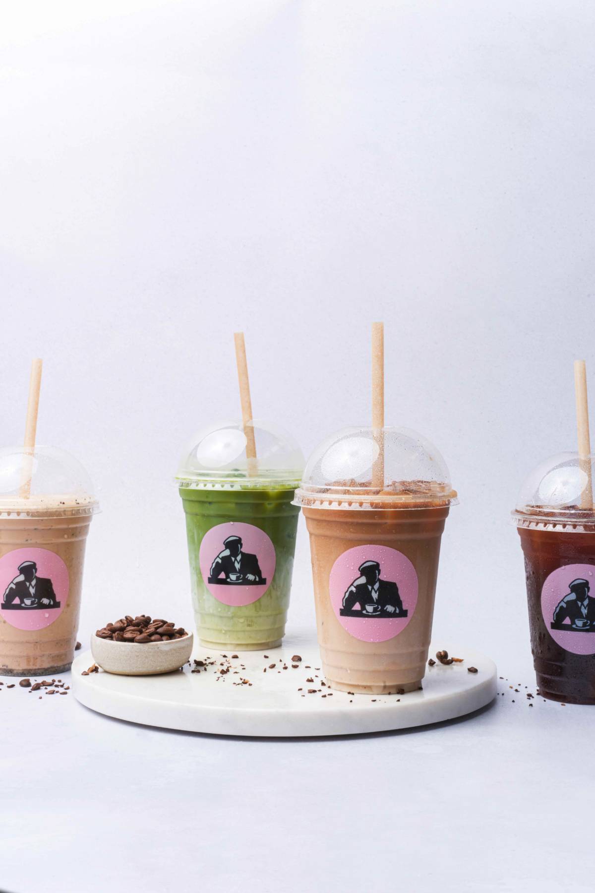 selection of joe and the juice iced drinks including shakes. lattes and matcha lattes