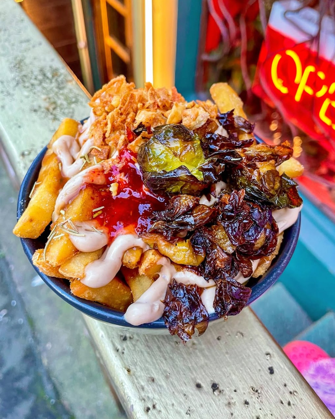 wholesome junkies bowl grub on the docks mediacity christmas