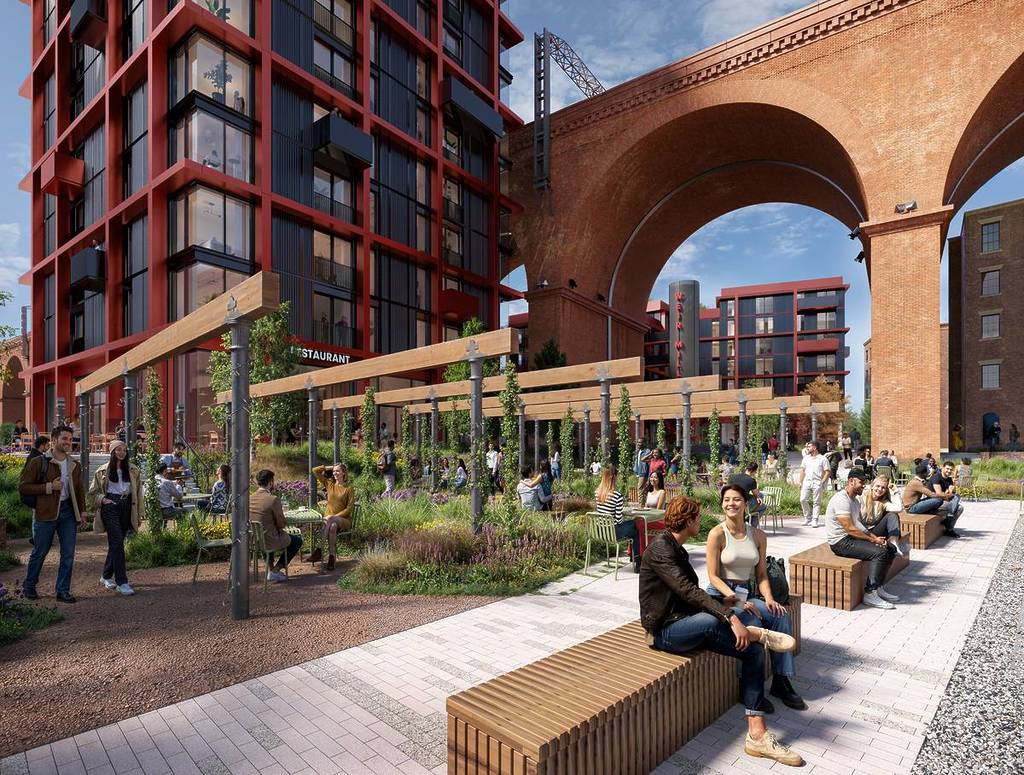 stockport weir mill cgi one of the new developments coming to greater manchester in 2026