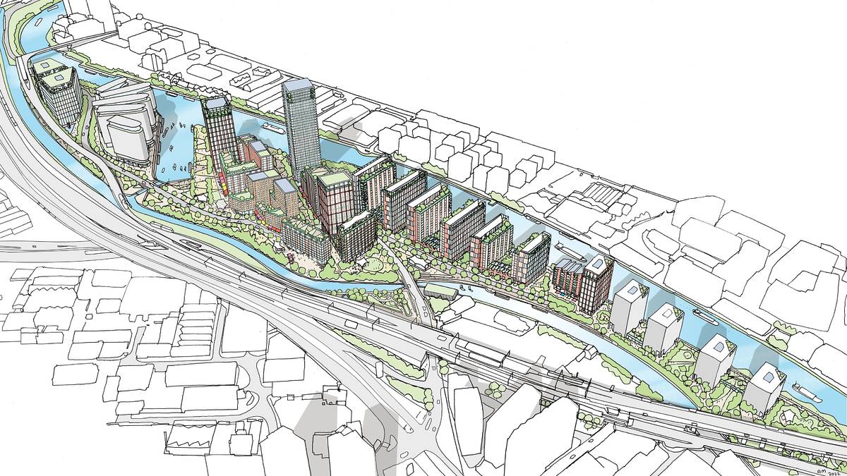 manchester waters pomona island design waterside