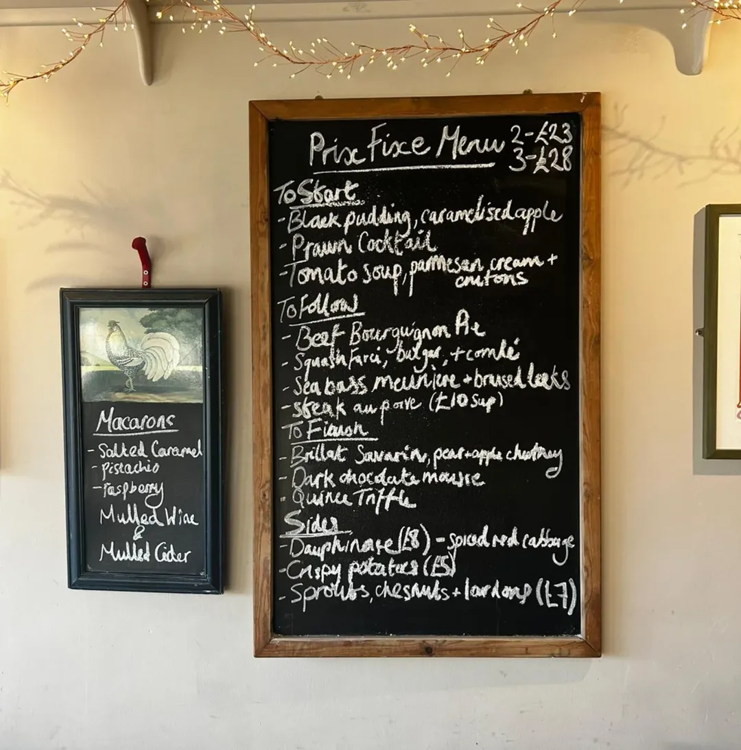 stretford canteen manchester january food and drink offers on chalkboard