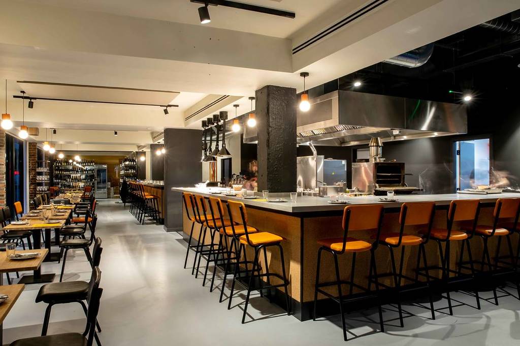 inside Higher Ground restaurant