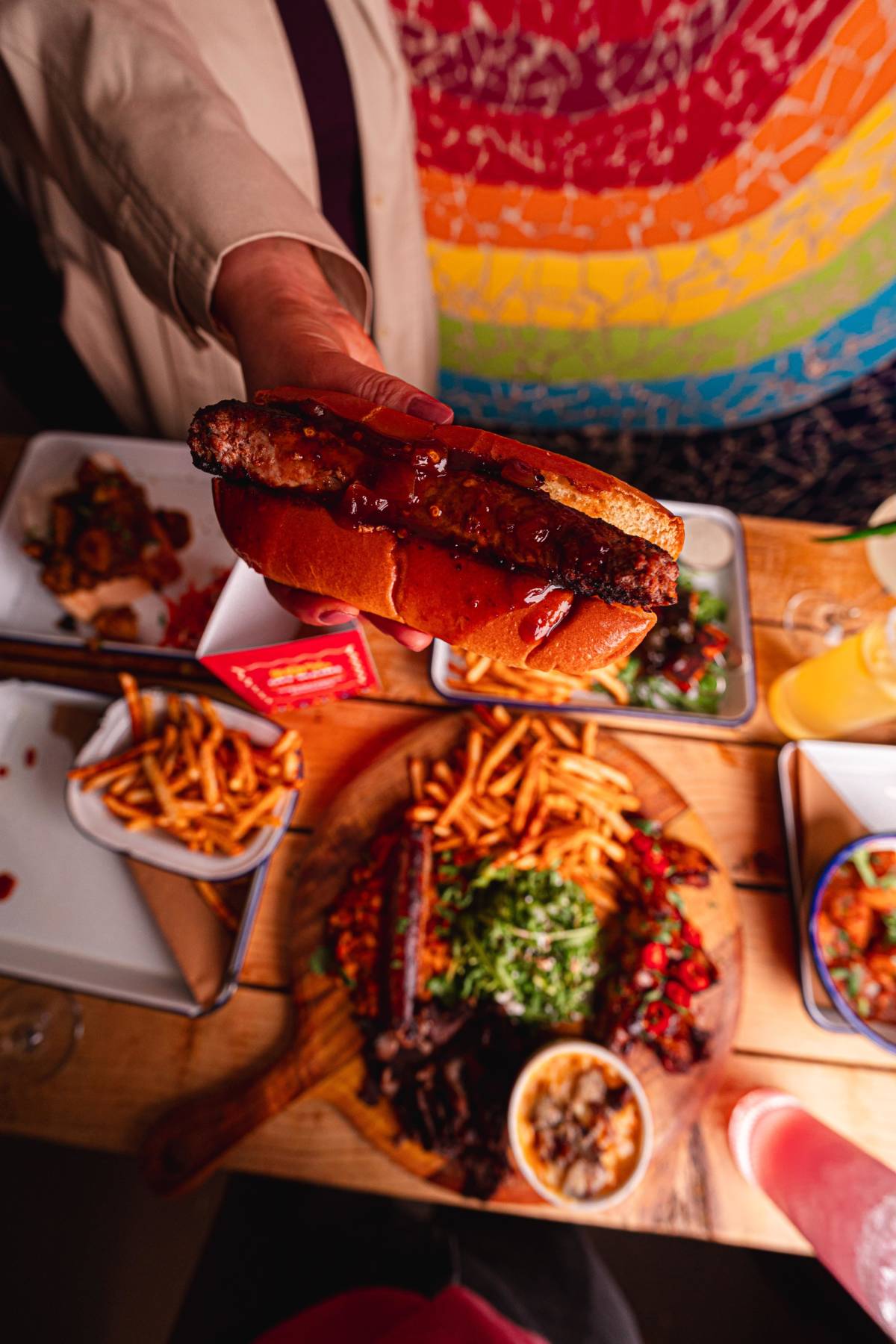 Chakalaka NQ. Boerewors Roll 