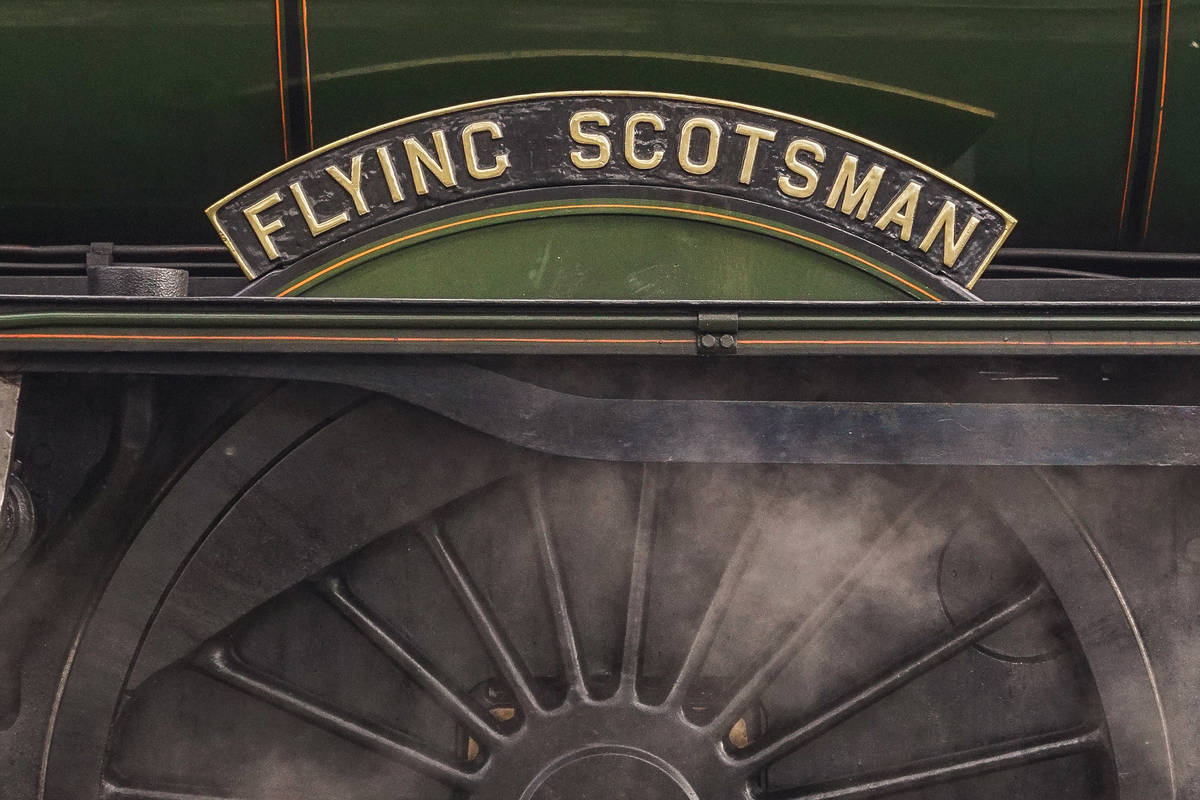 elr flying scotsman close up static display