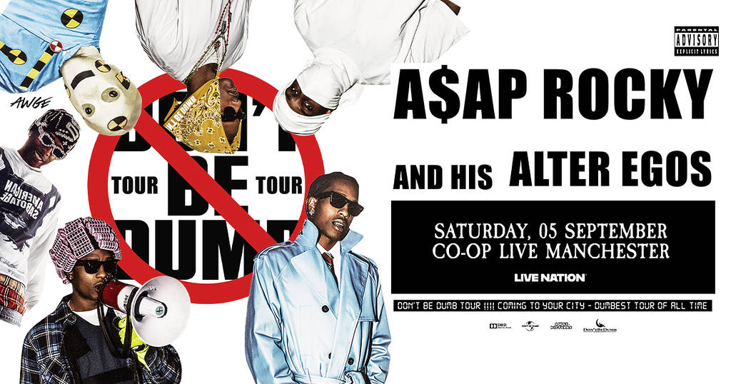 A$AP Rocky Has Announced A Huge World Tour, With A Show At Manchester's ...