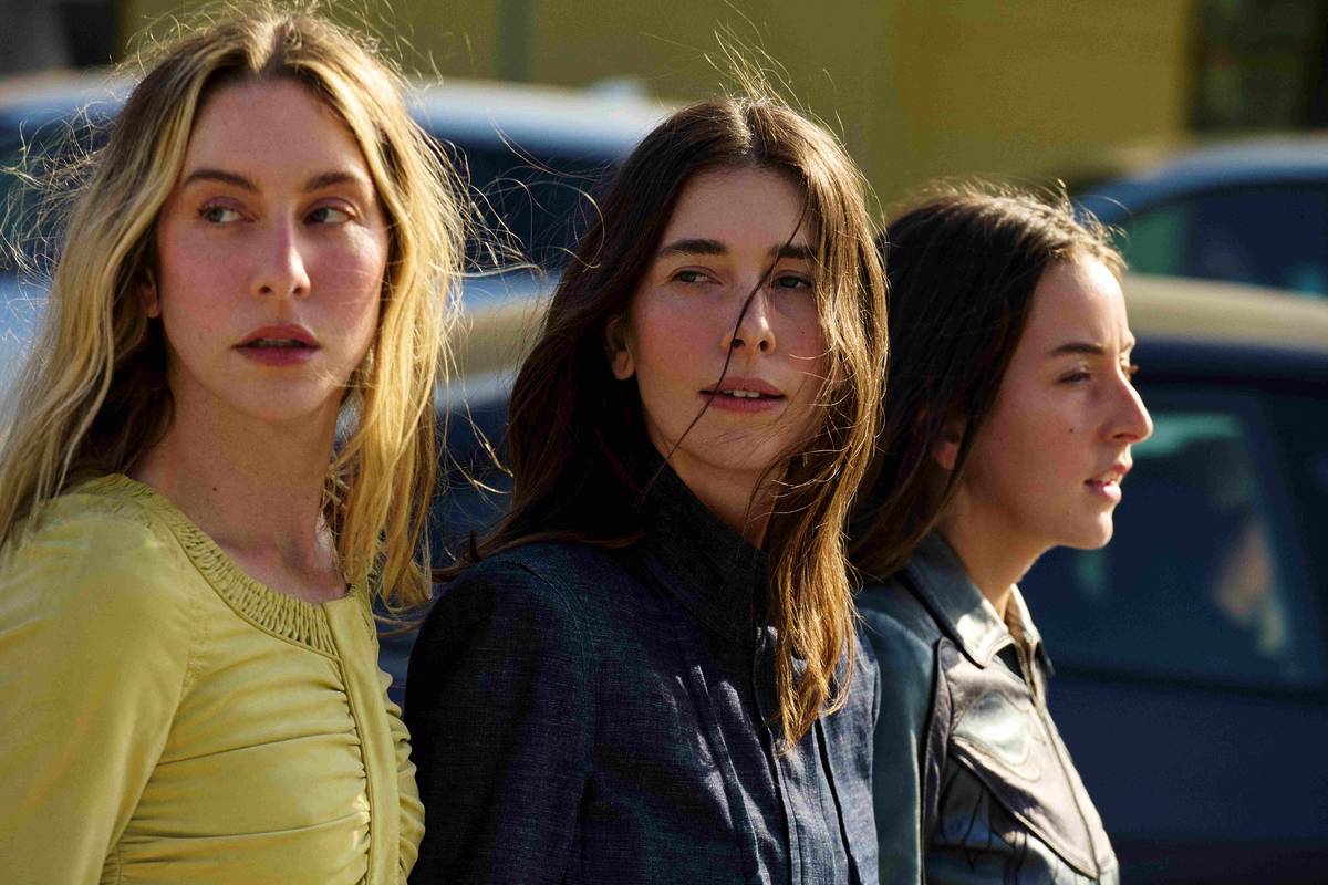 Three band members of HAIM, nominated for international band BRIT award