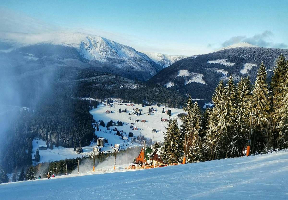 skiing czech republic prague snow cheapest flights