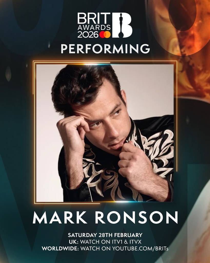 Iconic DJ And Producer Mark Ronson Is Set To Perform At This Year's ...