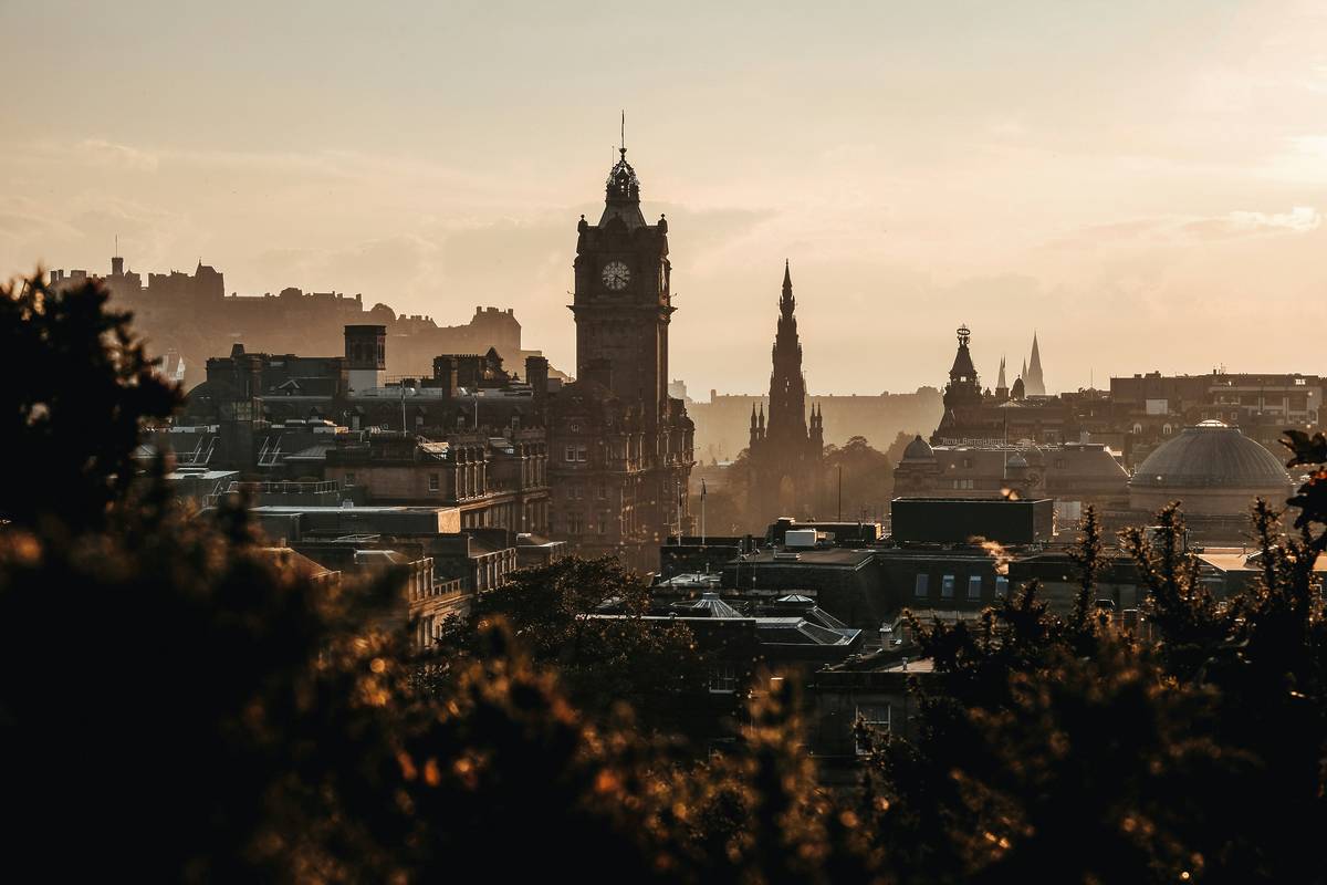 edinburgh skyline gothic wuthering heights train escapes