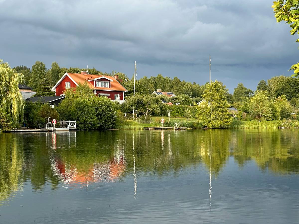 sweden lake house green flights to gothenburg from manchester