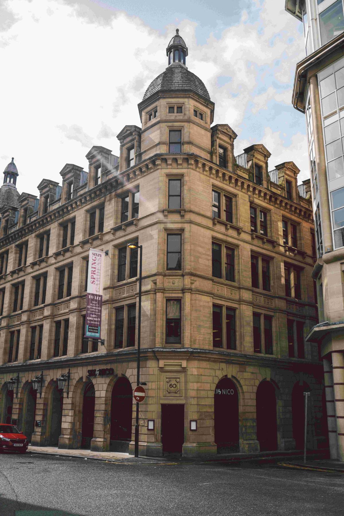 outside six by nico spring gardens manchester