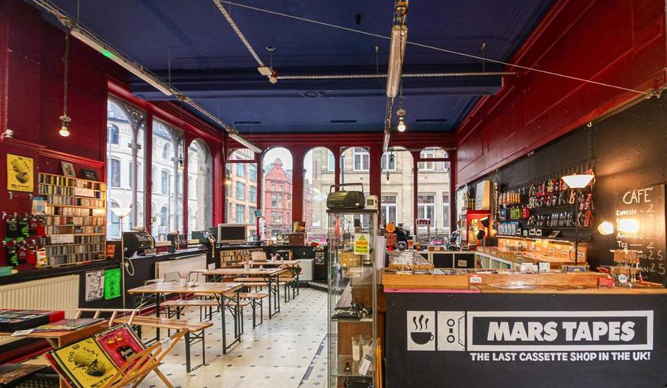 The last cassette shop in the UK is right here in Manchester, and it just got even bigger within the city’s most iconic emporium – featuring a retro listening café & tapes spanning more genres than ever