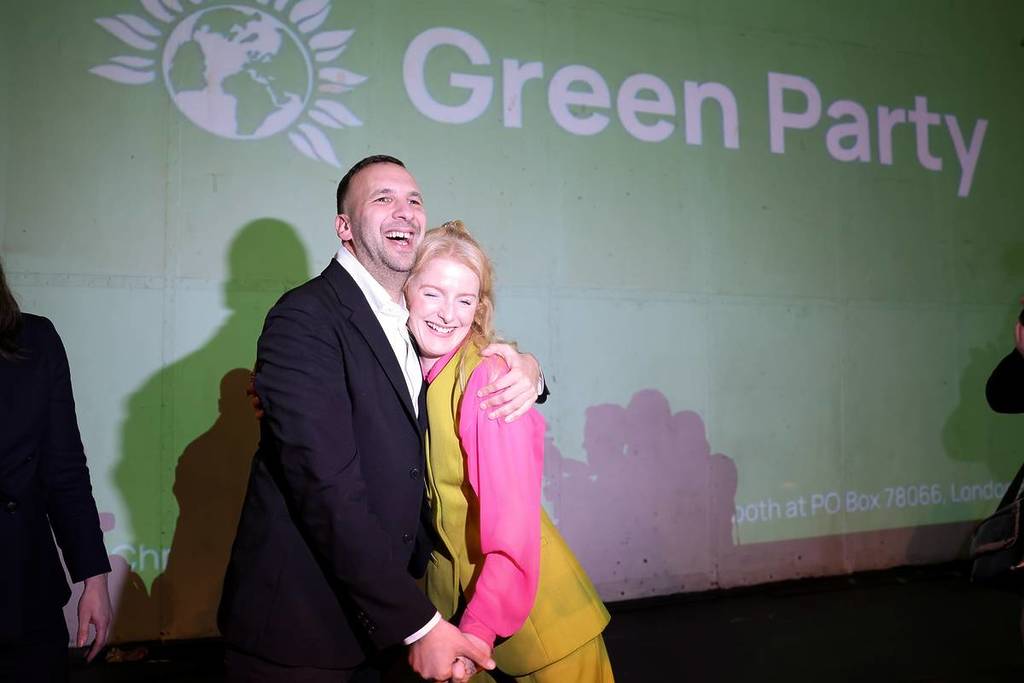 hannah spencer zack polanski green party gorton and denton by election