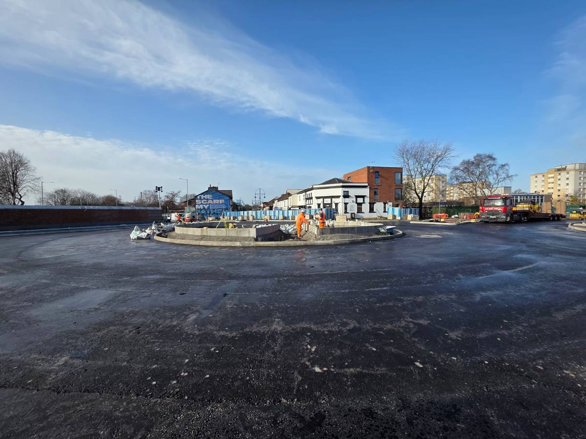 This vital Greater Manchester roundabout above Europe’s busiest mixed ...