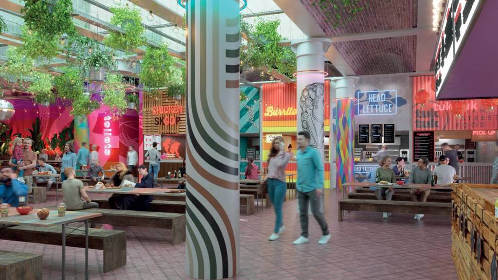 cgi market lounge space manchester street food