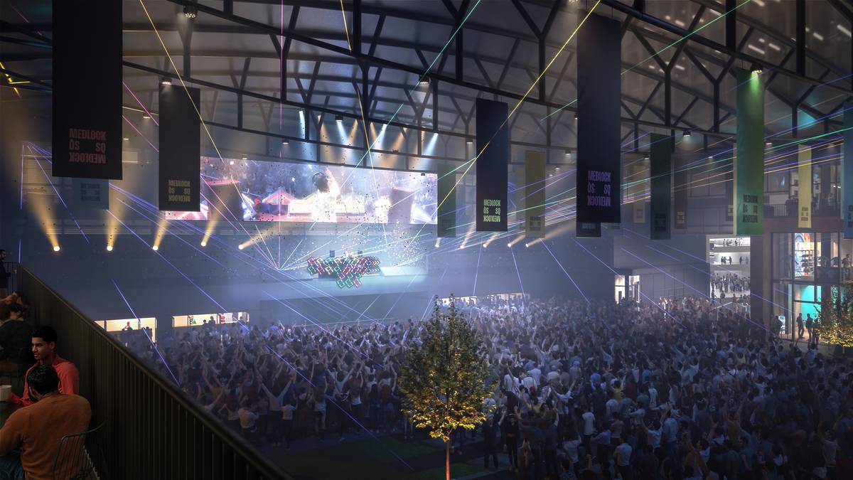 medlock square interior music venue manchester etihad campus