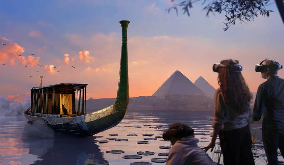 Journey inside the Great Pyramid of Giza and meet the deities of Ancient Egypt at this fascinating virtual reality experience – now open in Manchester