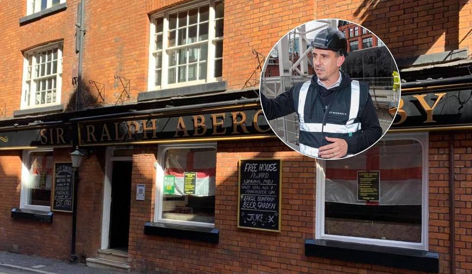 One of Manchester’s most iconic pubs dating back to the 1800s is set to undergo a huge restoration headed by Gary Neville – featuring a futuristic walkway connecting it to a neighbouring 43-storey tower