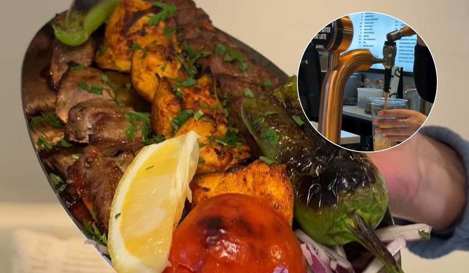 This new Lebanese spot inside Manchester’s tallest skyscraper serves viral tap-poured salted brown butter lattes, mezze & perfectly grilled lamb chops – plus artisan treats from Didsbury’s most-loved bakery