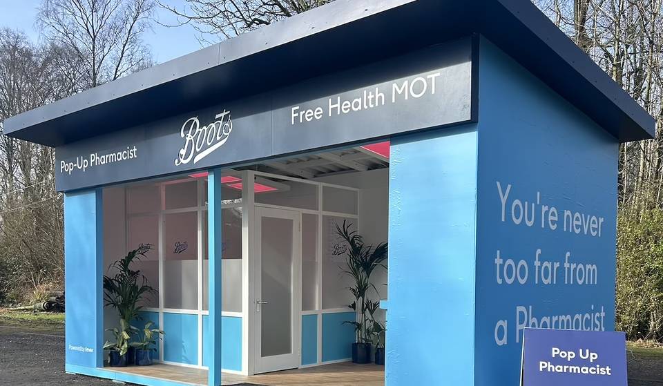 This Boots Pharmacist pop-up gave out free healthcare advice at the Manchester Abbathon
