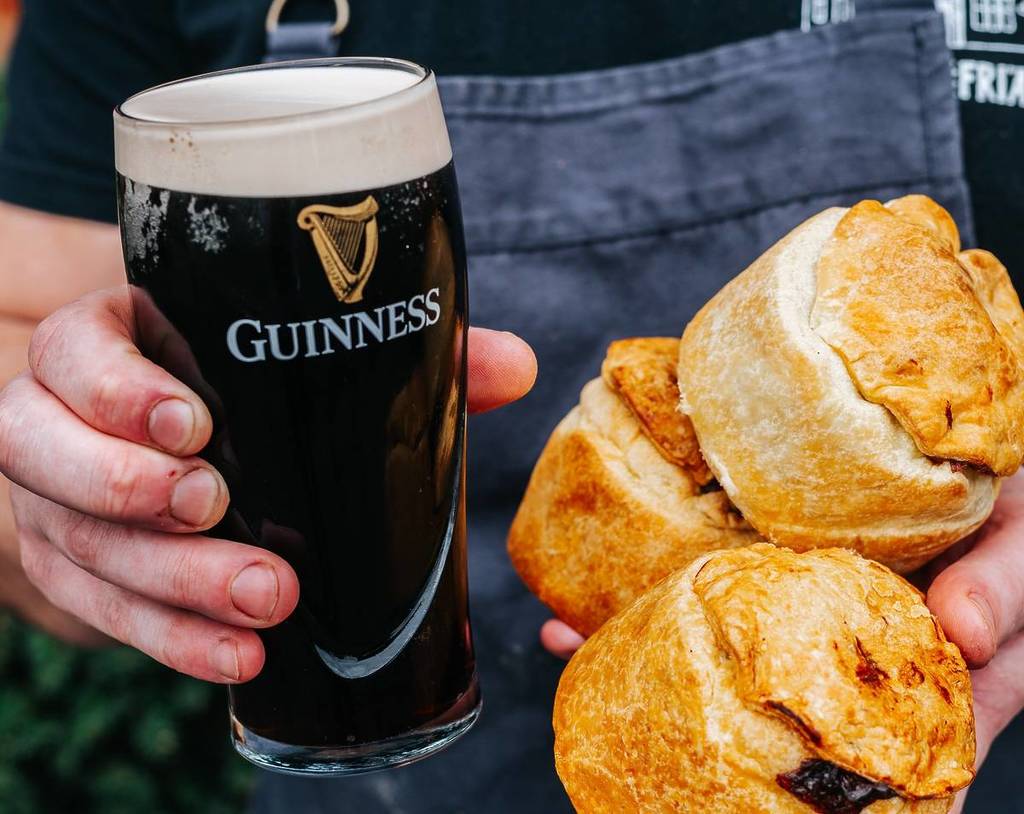guinness pies the black friar st patricks day
