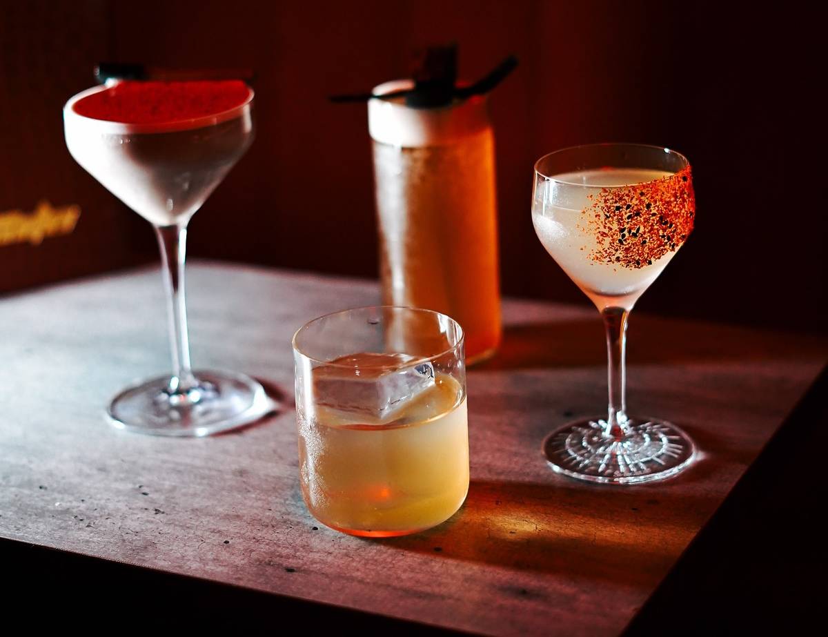 kodo cocktails on table manchester bar