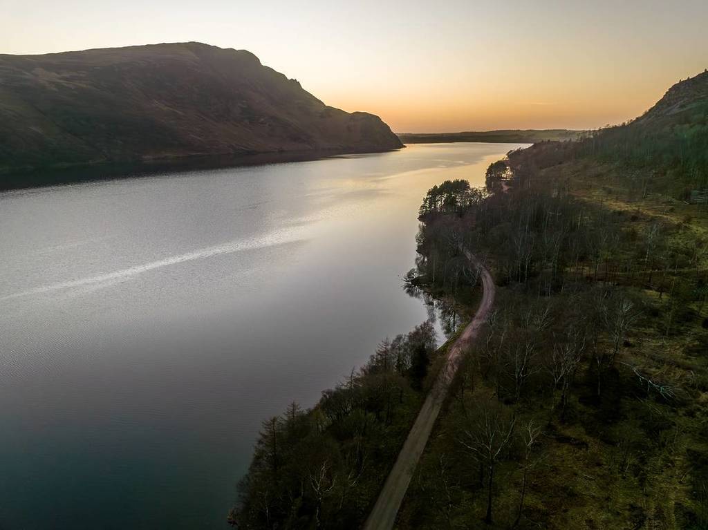ennerdale water wainwright way coast to coast