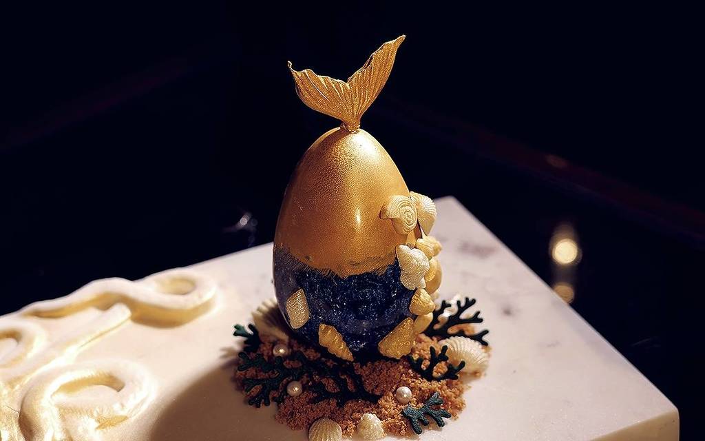 sexy fish easter egg dessert