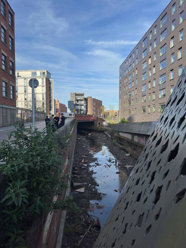 rochdale canal leak drained