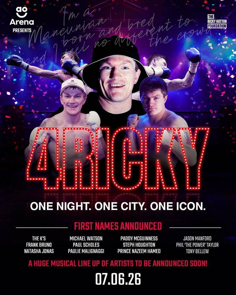 ricky hatton evening4ricky ao arena