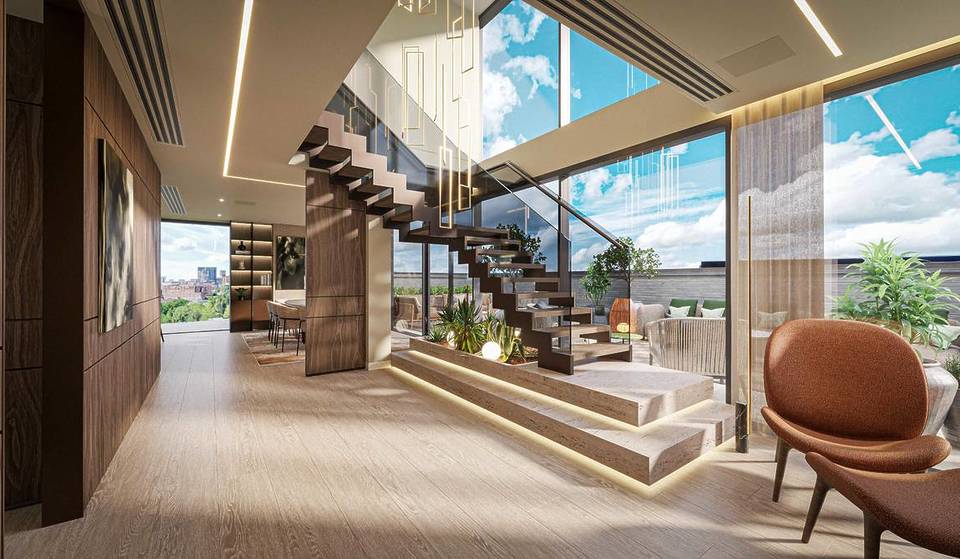 Manchester is getting a massive new 150-square-metre luxury penthouse — with its own secret entrance, private terrace and panoramic city views