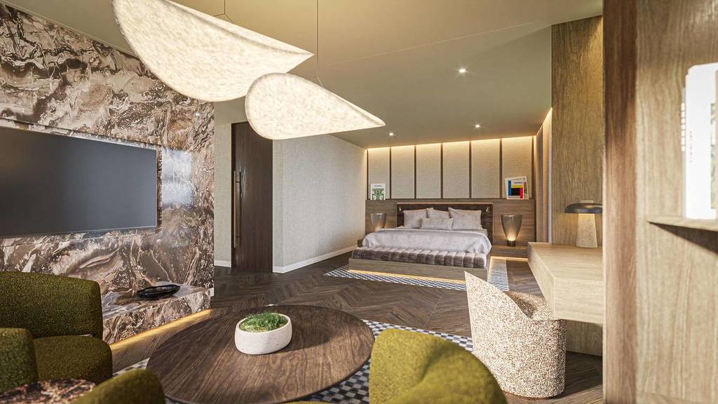 bedroom penthouse
