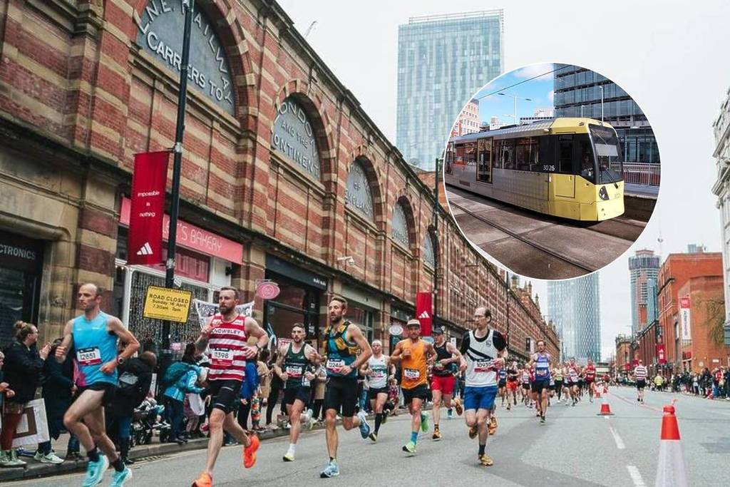 Passengers urged to plan ahead as 42,000 runners &amp; 50,000 football fans expected for Manchester Marathon &amp; Premier League clash this weekend – set to be the busiest day of the year on Bee Network trams