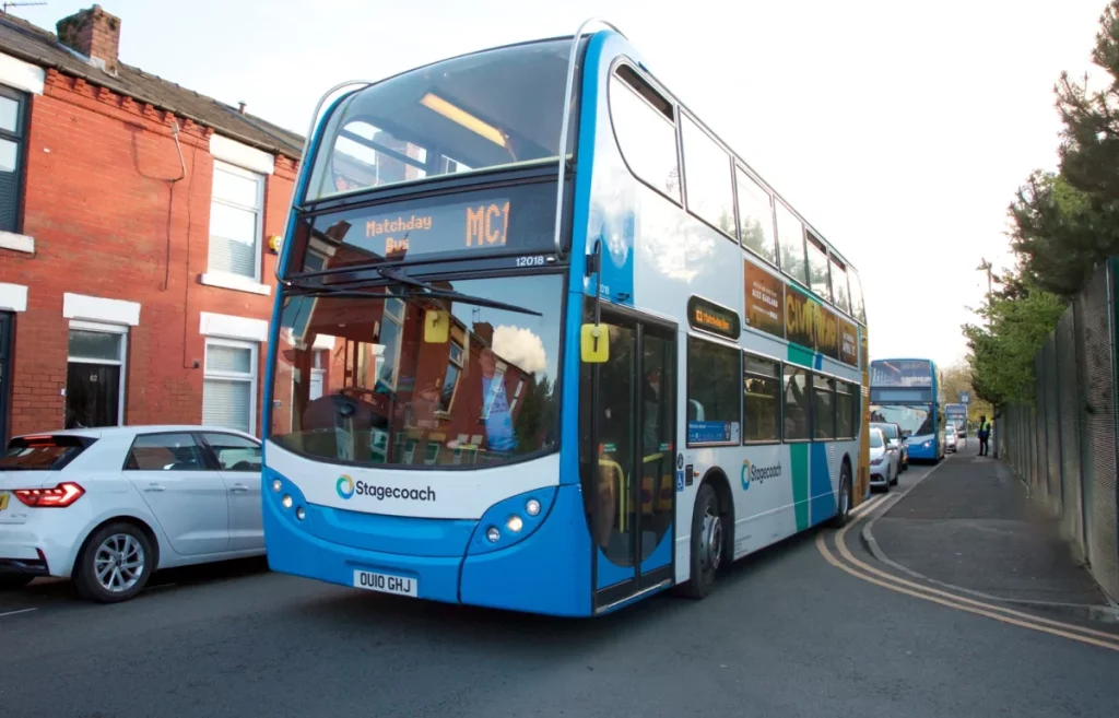 manchester city match day bus super sunday