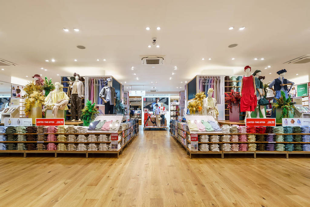 inside uniqlo covent garden