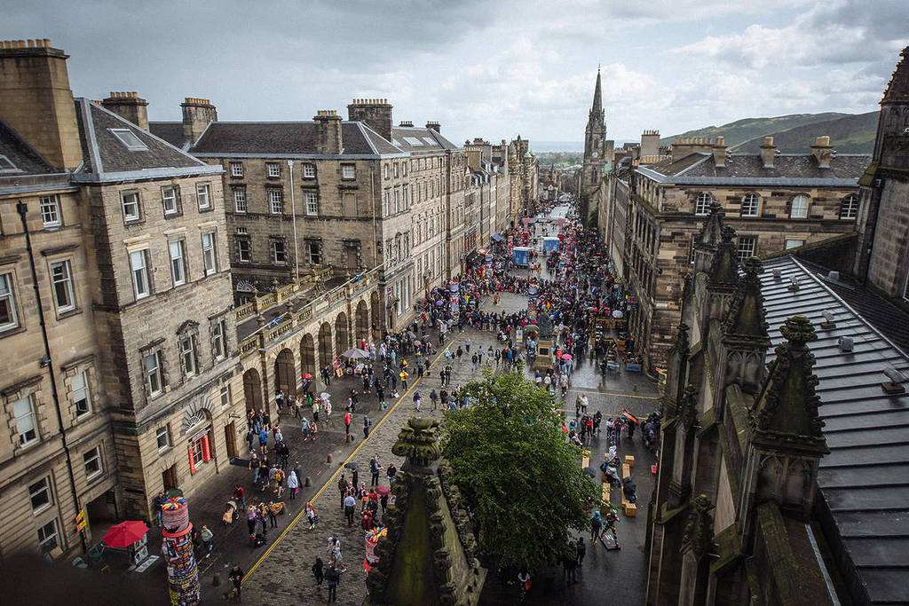 edinburgh fringe festival royal mile tpe trains extra services