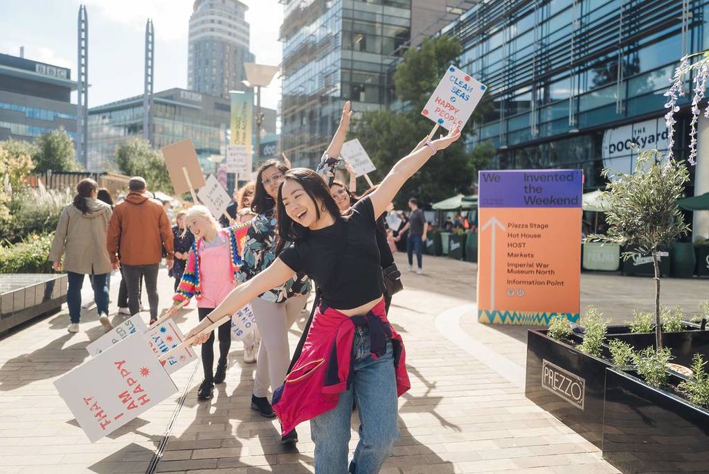 we invented the weekend festival salford media city