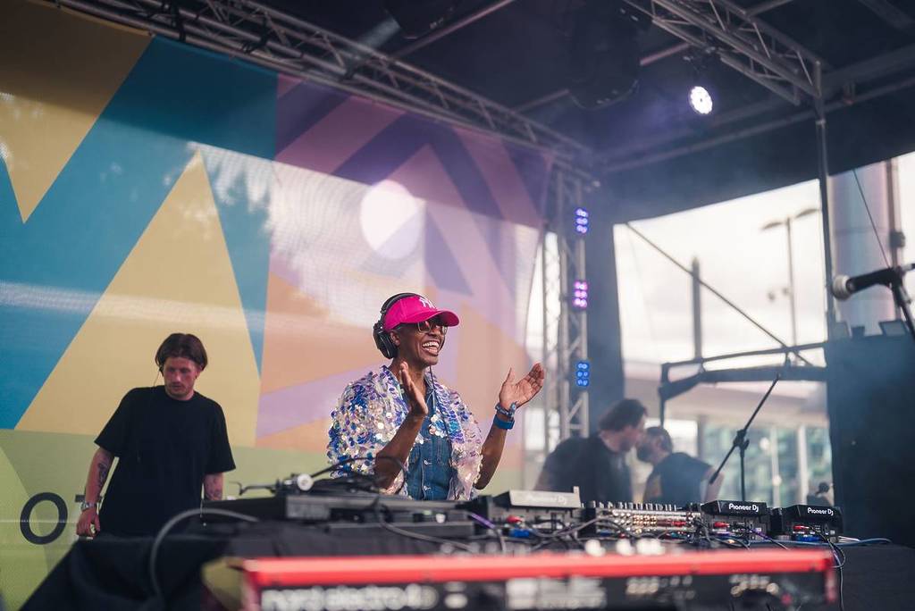 we invented the weekend festival salford media city dj paulette