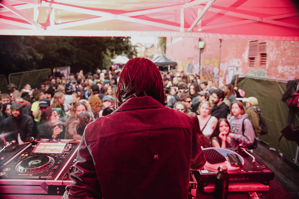 dj set at green island festival