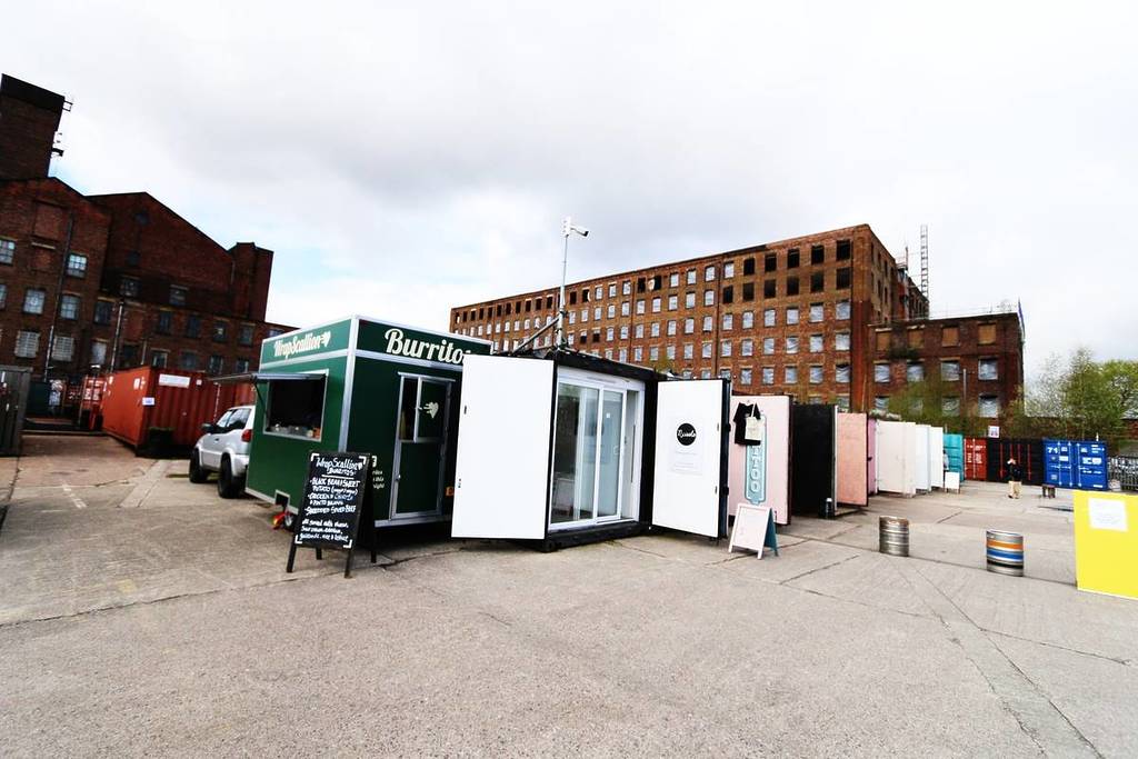 pollard yard mcr container village