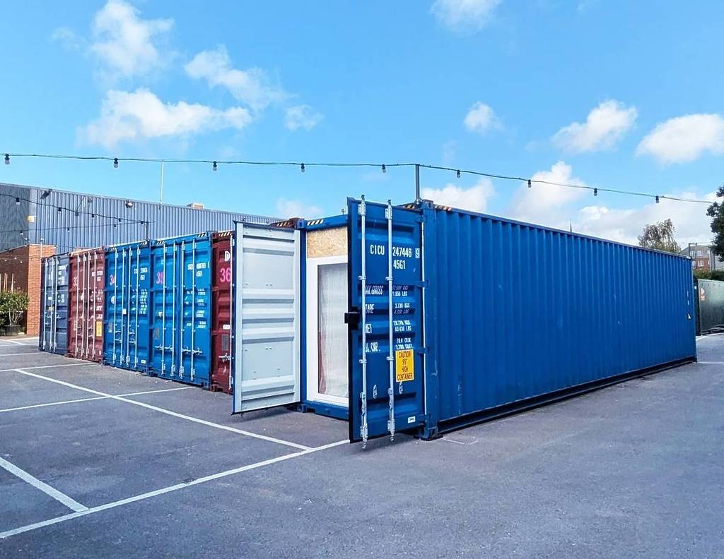 bromley yard container village victoria north manchester