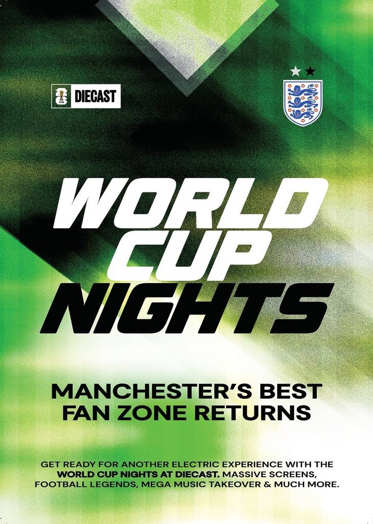 diecast world cup nights poster